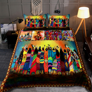 Powwow 3D All Over Printed Bedding Set DQB03052101