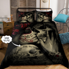 Customize Name Skull Bedding Set DQB08052102