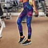 Queens are born in November Galaxy combo legging+tank TR24052011S-Apparel-Huyencass-S-No Tank-Vibe Cosy™