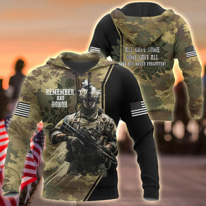 Memorial day Remember and honor the heroes 3D over printed shirts TR130401A-Apparel-Huyencass-Hoodie-S-Vibe Cosy™