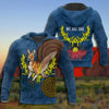 We are one Koori and Australia all over shirt for men and women blue TR030402-Apparel-Huyencass-Hoodie-S-Vibe Cosy™