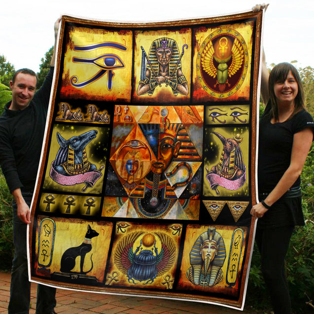 Ancient Egypt 3D All Over Printed Blanket