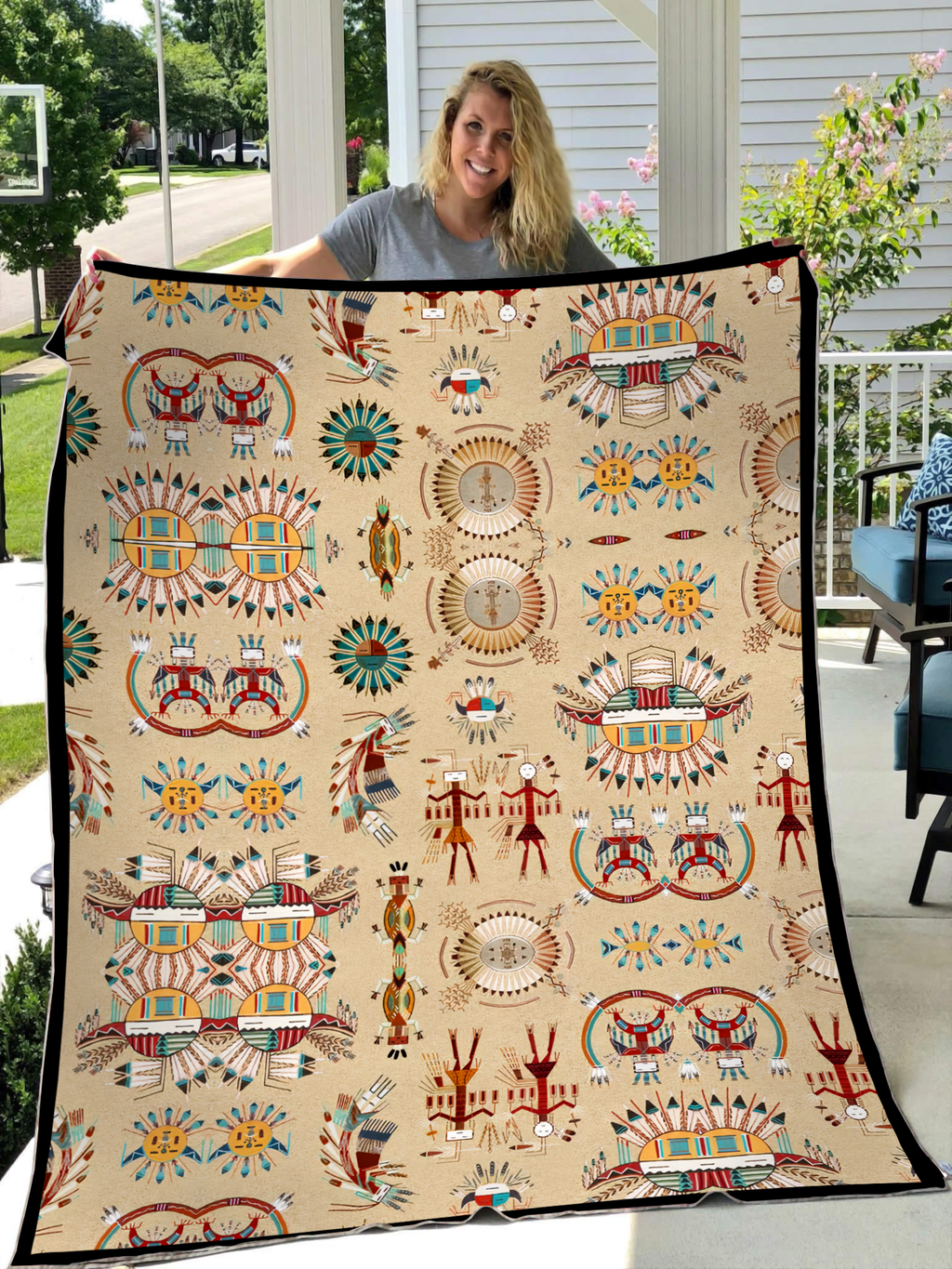 Native American Soft and Warm Blanket