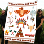 Native American Soft and Warm Blanket