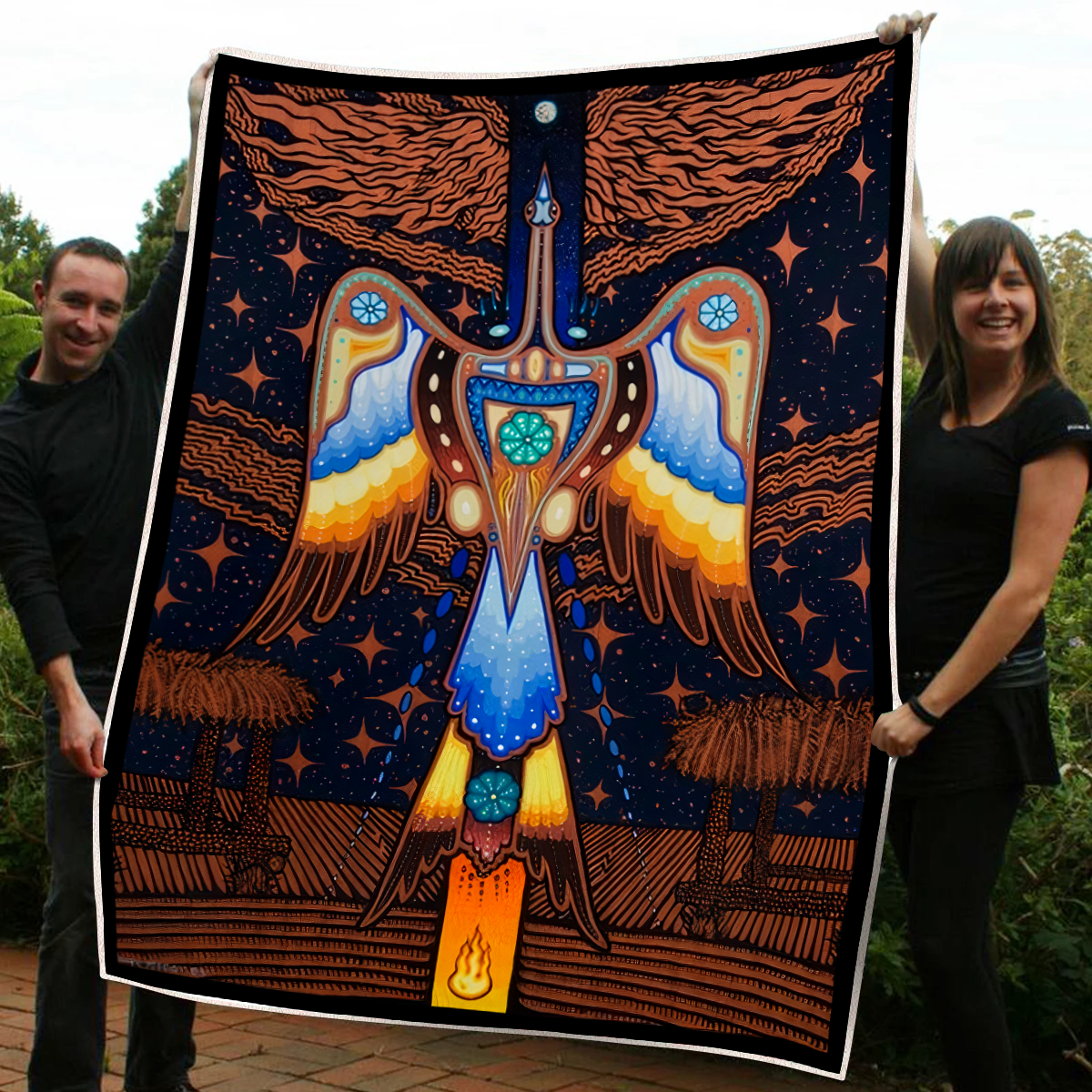 Native American Soft and Warm Blanket