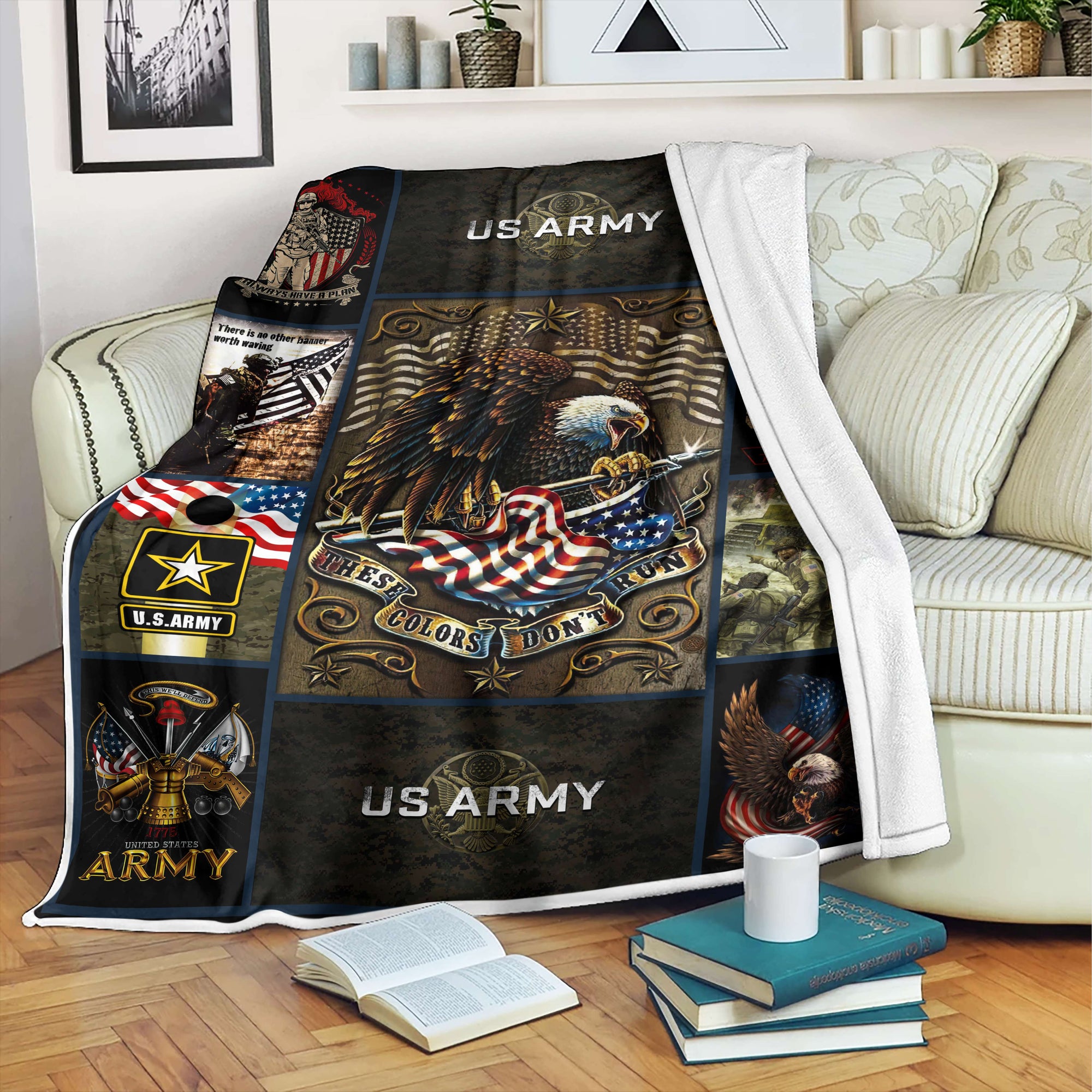 U.S.Army Soft and Warm Blanket