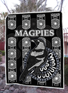 Premium Magpies Blanket
