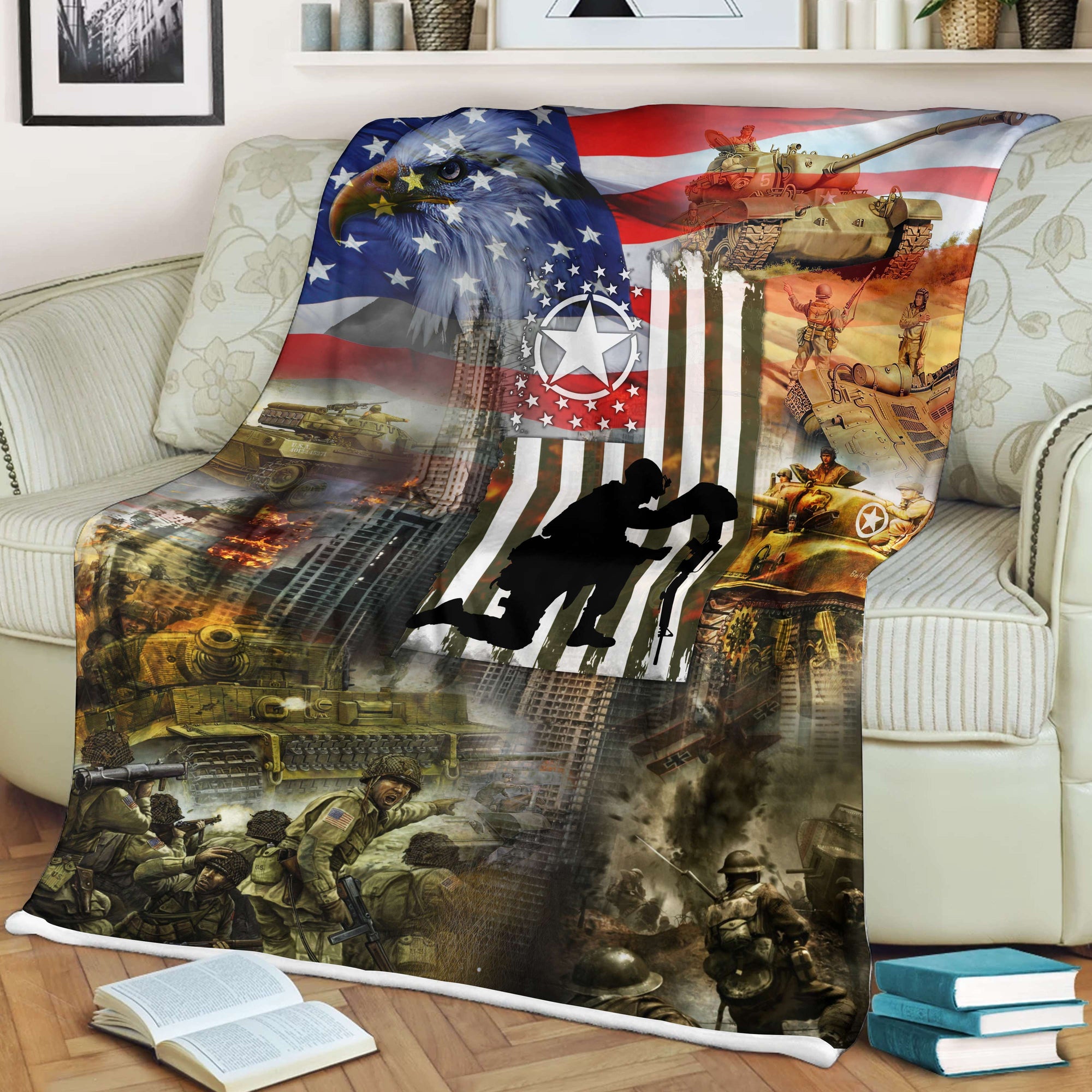 U.S.Army Soft and Warm Blanket