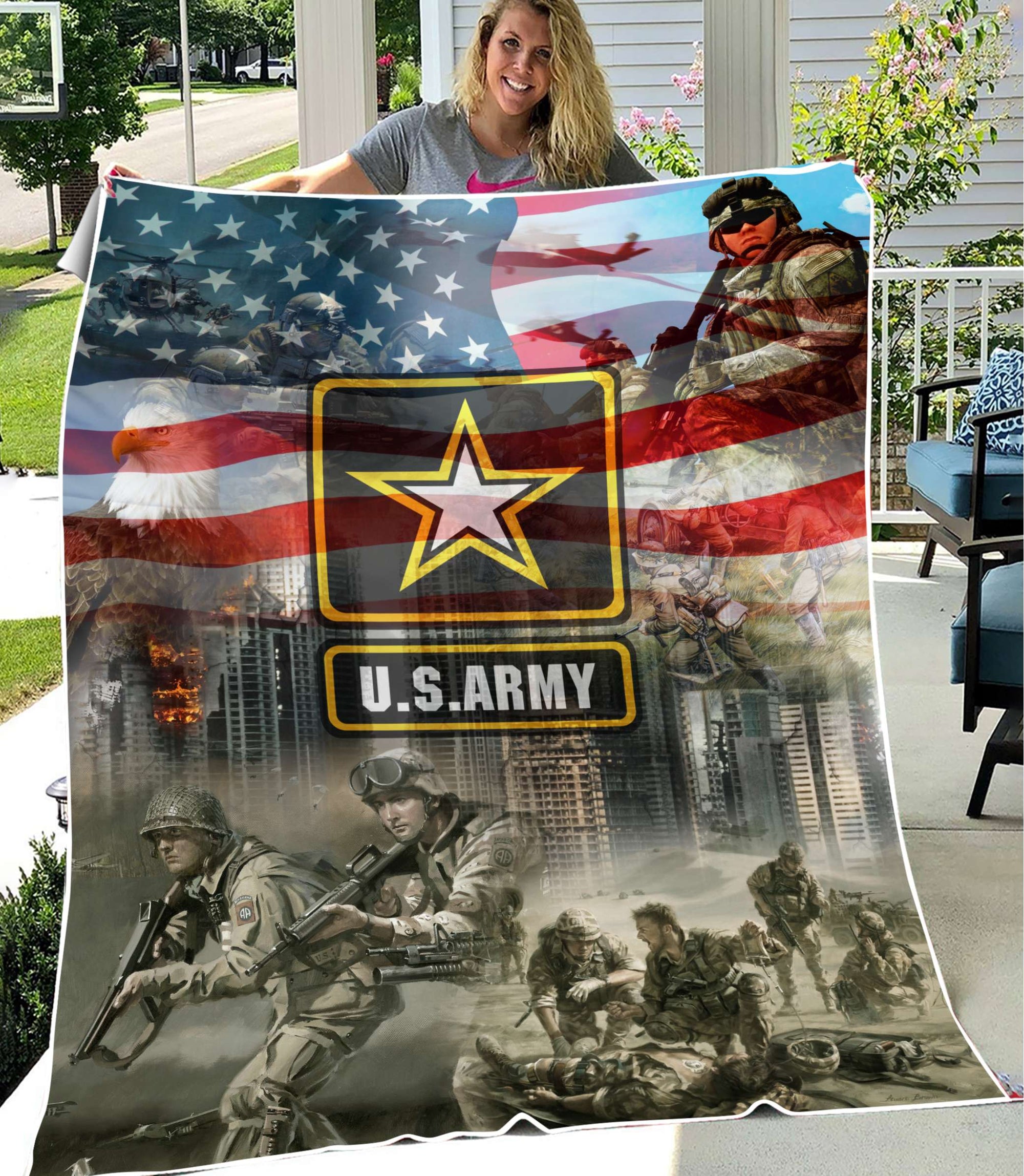 U.S Army Soft and Warm Blanket