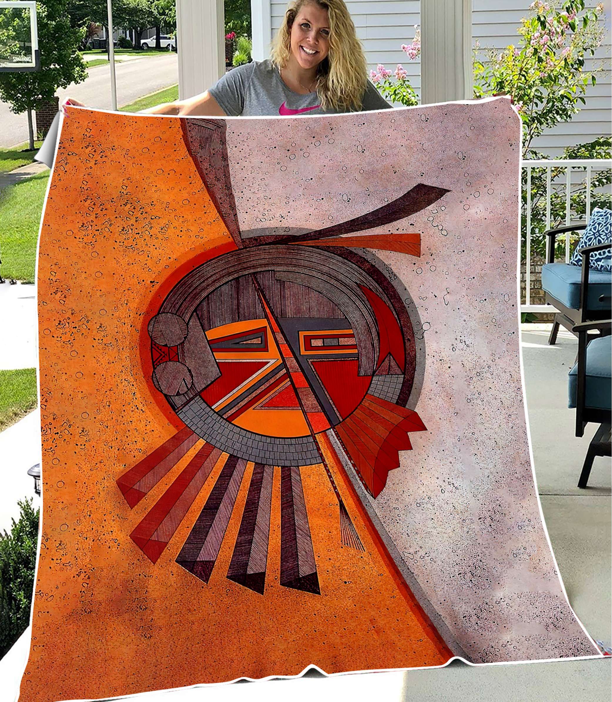 Native American Soft and Warm Blanket