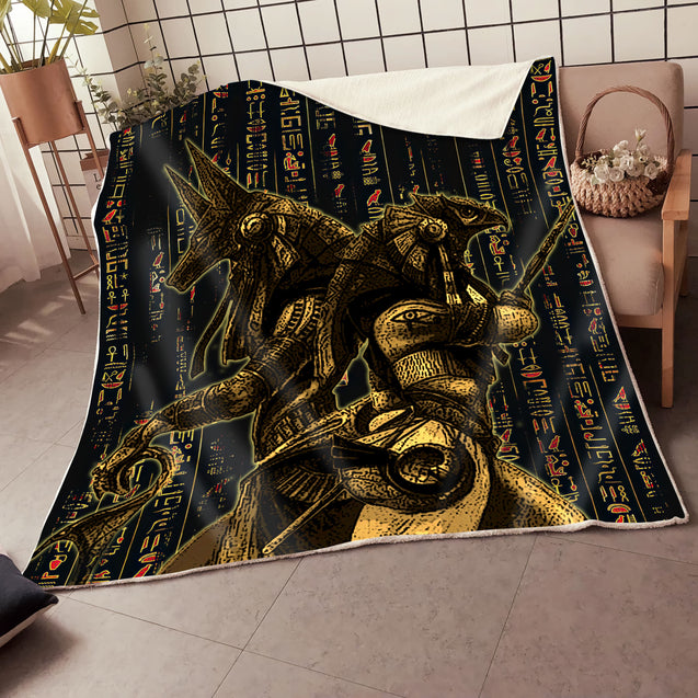 Ancient Egypt 3D All Over Printed Blanket