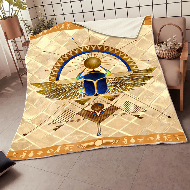 Ancient Egypt 3D All Over Printed Blanket