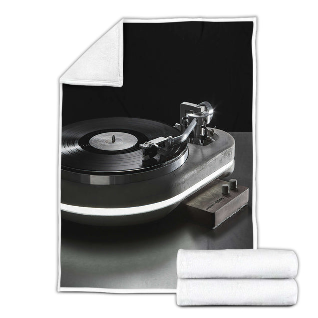 Vinyl Record 3D All Over Printed Blanket