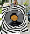 Vinyl Record 3D All Over Printed Blanket