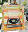 Vinyl Record 3D All Over Printed Blanket