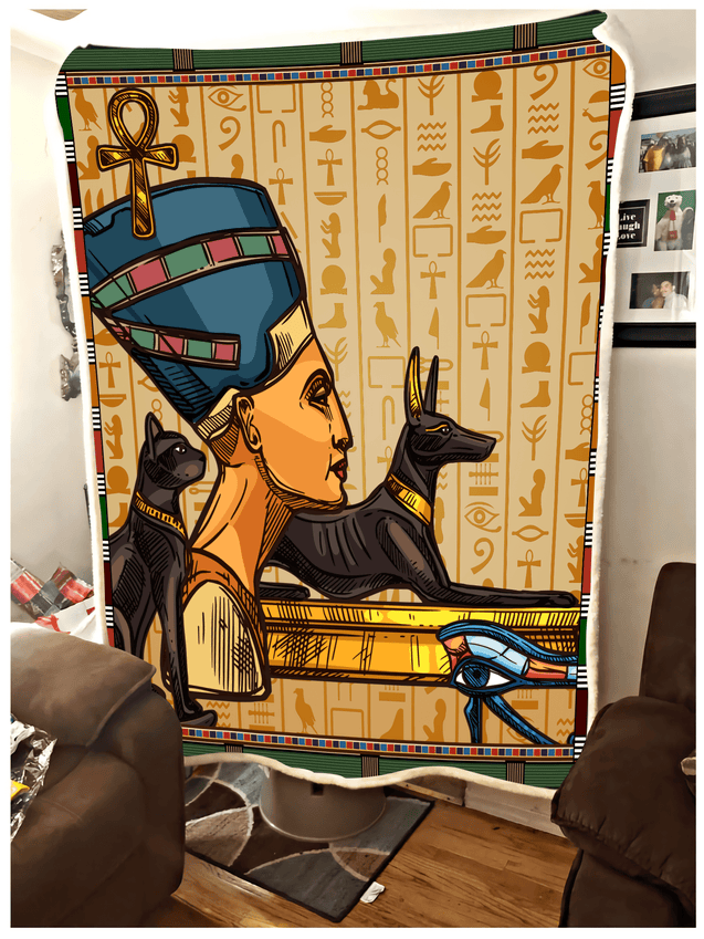 Ancient Egypt 3D All Over Printed Blanket