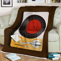Vinyl Record 3D All Over Printed Blanket