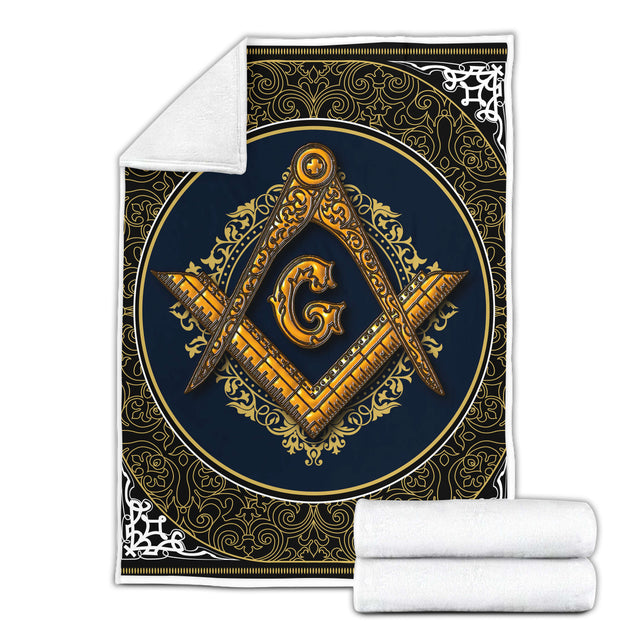 Freemasonry 3D All Over Printed Blanket