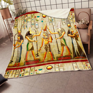 Ancient Egypt 3D All Over Printed Blanket