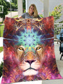 Lion 3D All Over Printed Blanket