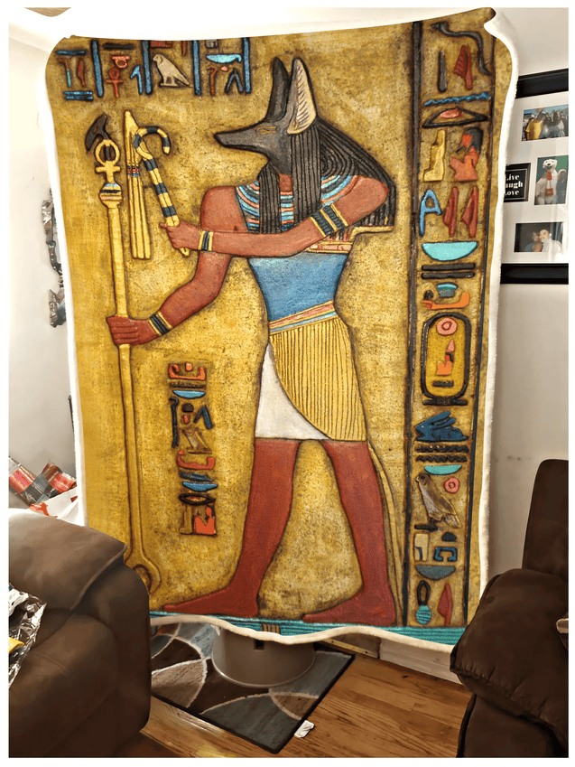 Ancient Egypt 3D All Over Printed Blanket