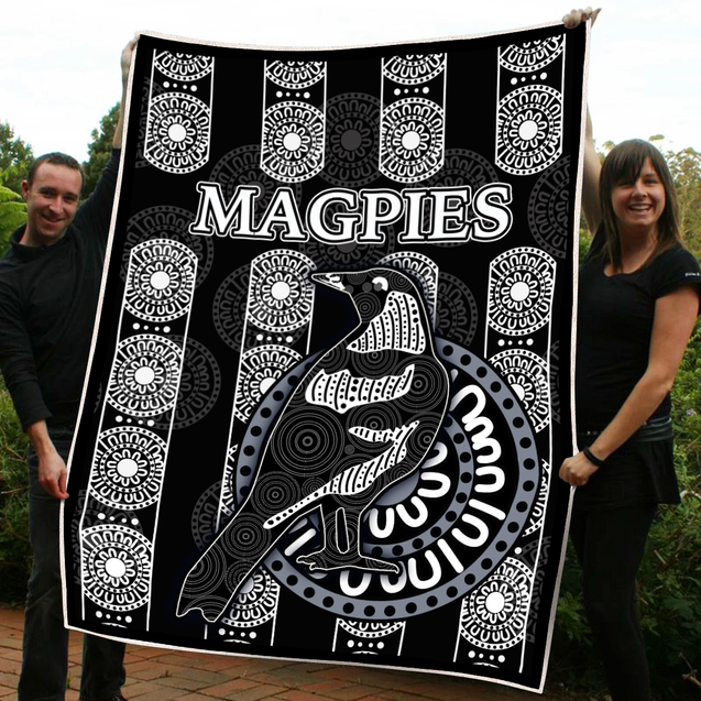 Premium Magpies Blanket