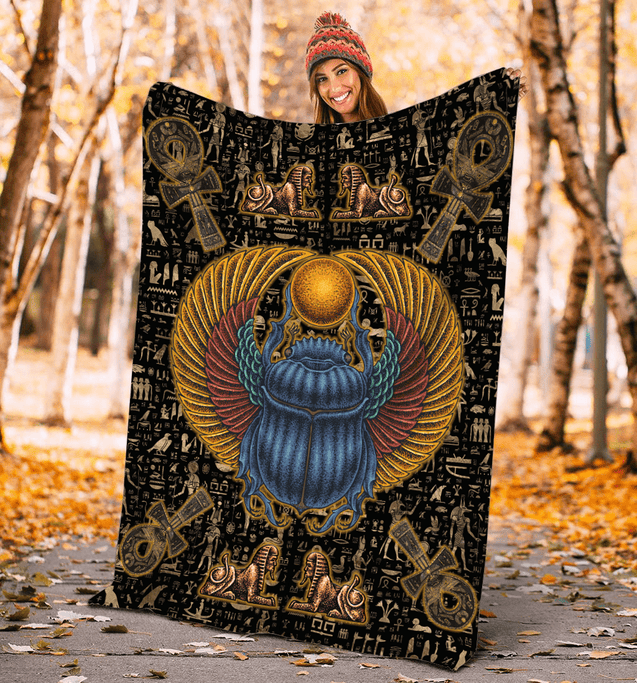 Ancient Egypt 3D All Over Printed Blanket