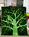 Premium All Over Printed Arborist Logger Lumberjack Blanket MEI