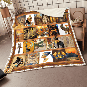 Ancient Egypt 3D All Over Printed Blanket