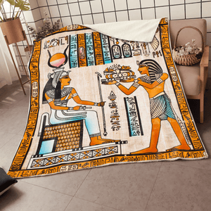 Ancient Egypt 3D All Over Printed Blanket