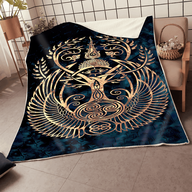 Ancient Egypt 3D All Over Printed Blanket