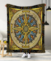 Celtic Compass 3D All Over Printed Blanket