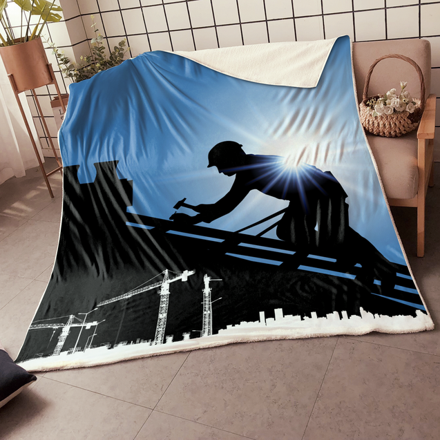 We Are Hard Roofers 3D Blanket LAM