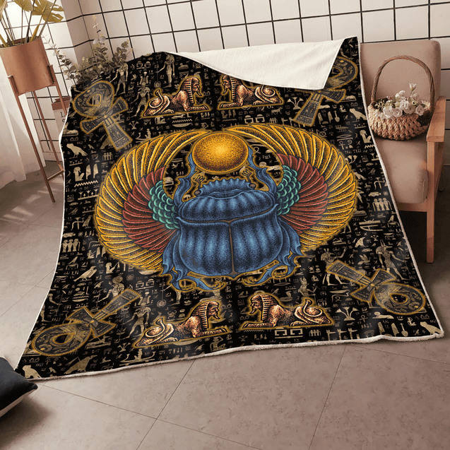 Ancient Egypt 3D All Over Printed Blanket