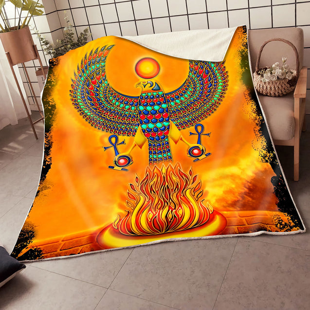 Ancient Egypt 3D All Over Printed Blanket