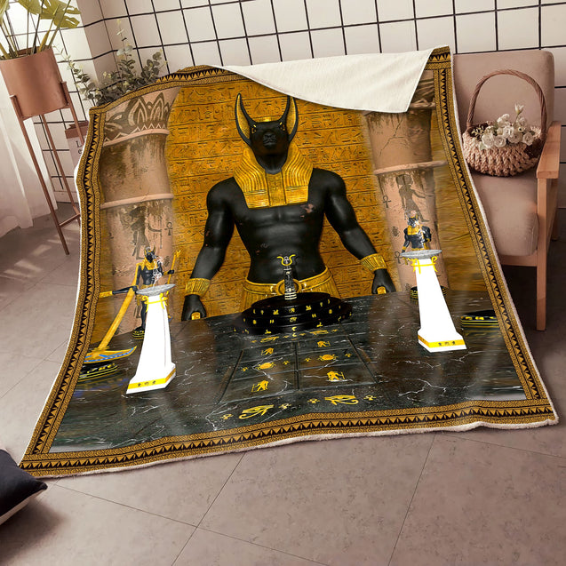 Ancient Egypt 3D All Over Printed Blanket