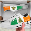 Irish St.Patrick Celtic low top shoes custom name