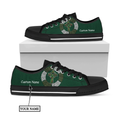 Irish St.Patrick cross low top shoes custom name