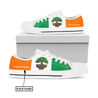 Irish St.Patrick tree of life low top shoes custom name