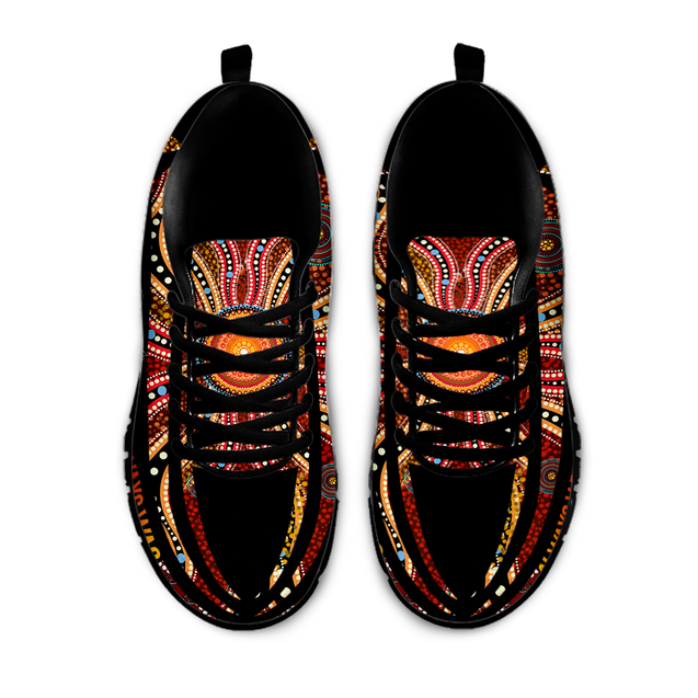 Always was Always will be Aboriginal Art Kangaroo running Low Top Sneaker Shoes