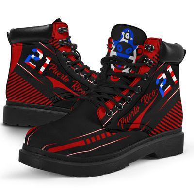 Customize Name Puerto Rico Boots For Men and Women Pi16042101