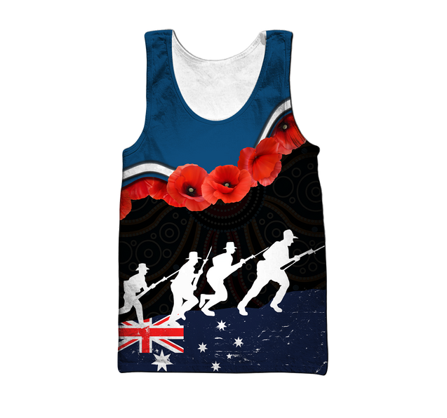 Anzac Day 3D Printed Unisex Shirts TN