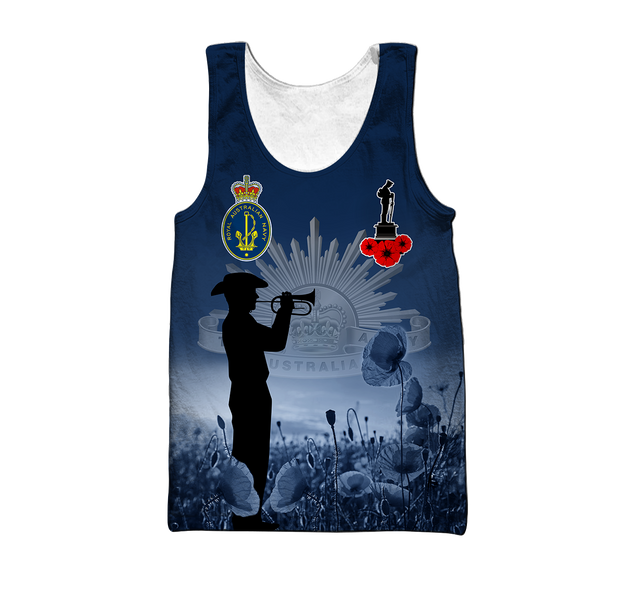 Premium Anzac Day Royal Australian Navy 3D Printed Unisex Shirts TN