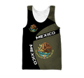 Personalized Mexico 3D All Over Printed Hoodie