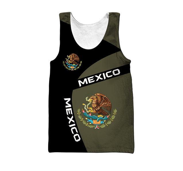 Personalized Mexico 3D All Over Printed Hoodie