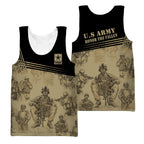 US Army Veteran 3D All Over Printed Unisex Shirts