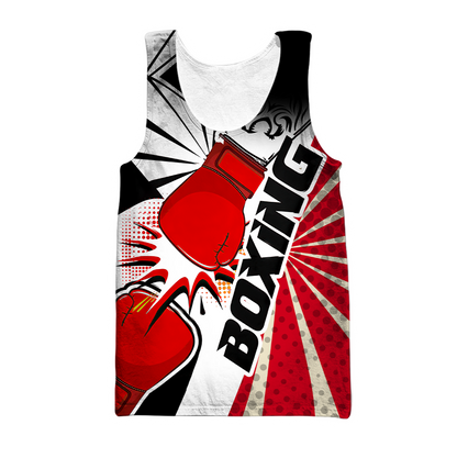 Boxing 3D All Over Printed Unisex Shirts