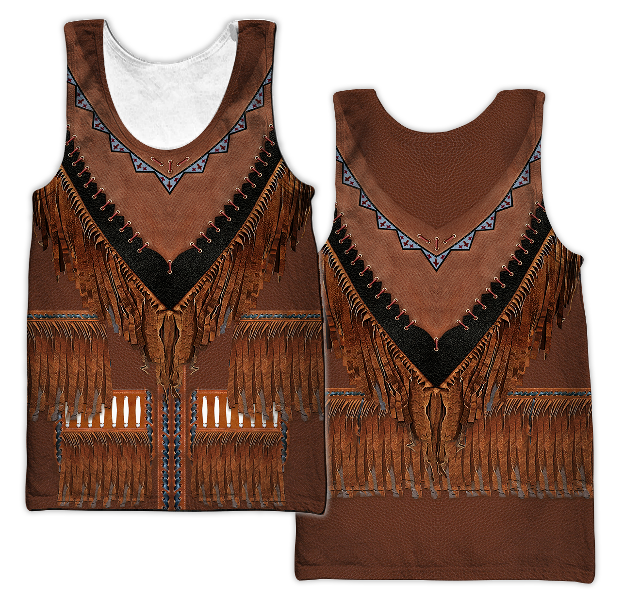 Native Cowboy Jacket No8 Cosplay 3D Over Printed Unisex Deluxe Hoodie ML