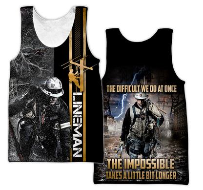 Premium Lineman All Over Printed Shirts For Men And Women MEI