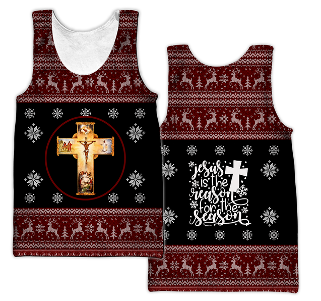 Jesus Christmas  3D All Over Printed Shirts For Men and Women